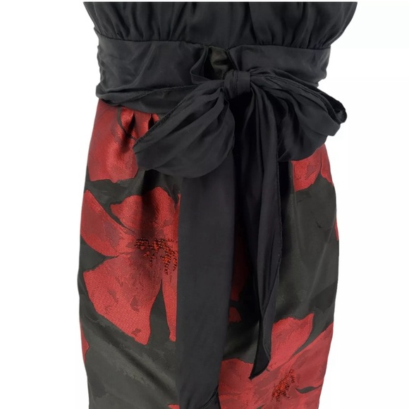 MSSP Max Studio Specialty Products Dress, size 12 slate grey and dark pink - Picture 3 of 11